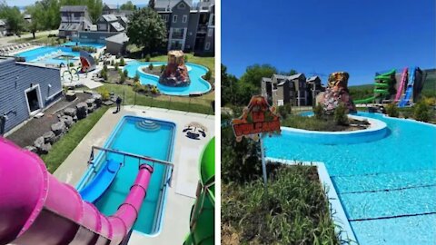 Tu peux passer tes vacances dans ces condos avec un parc aquatique inclus près de Québec