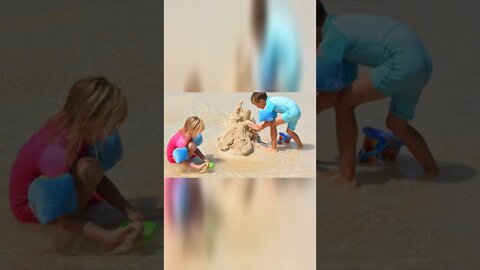 Sand Castle - No Copyright ♫ #shorts
