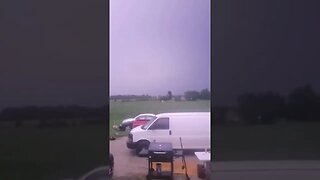 EXTREME WEATHER❗ Lightning Storm ⚡ Ionia Michigan 8/24/23 * CRAZY Flashes of Lights 🛸 SPACE BATTLE!