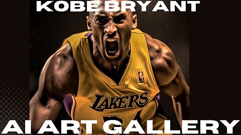 Kobe Bryant Ai Art Gallery #kobebryant #nba #basketball