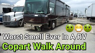 Copart Walk Around, RV's Nasty and Clean, Toyota Tacoma