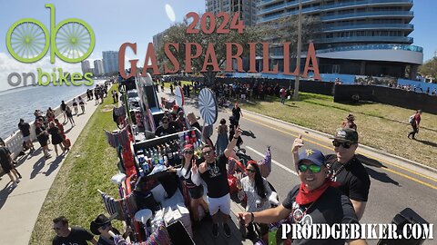 2024 GASPARILLA PIRATE INVASION ON The OnBikes FLOAT!