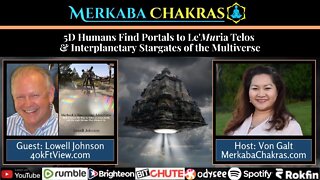 Find Portals to Le'Muria Telos & Interplanetary Stargates of the Multiverse w/Lowell Johnson: MC #95