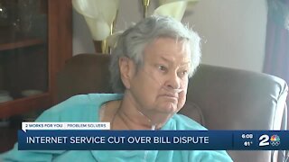 Dispute over internet bill leaves mother without life alert