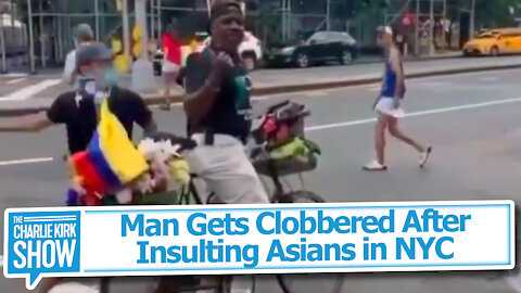 Man Gets Clobbered After Insulting Asians in NYC