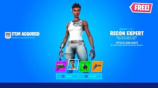 NEW *FREE* REWARDS IN FORTNITE UPDATE! (Recon Expert)