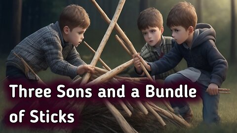 The Bundle Of Sticks Story | Stories for Kids | Kids Hut