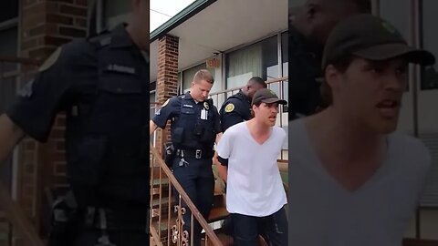 Frauditor Jeremiah Films Man Arrested in Front of His Daughter! #shorts