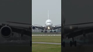 A380 Crosswind Landing