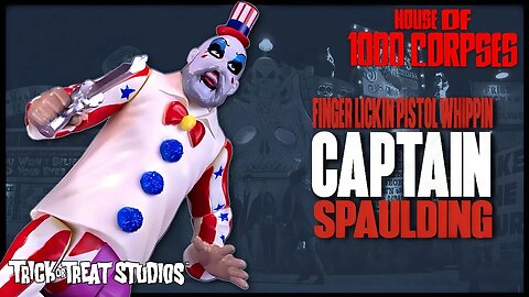 Trick or Treat Studios House of 1000 Corpses Finger Lickin' Pistol Whippin' Captain Spaulding