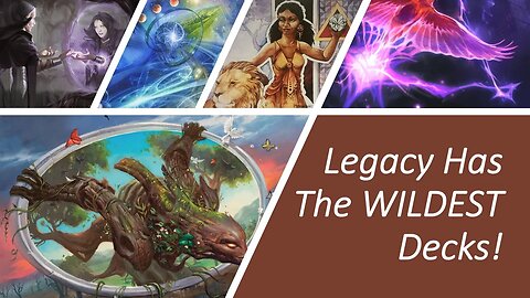 Top 5 Coolest Decks in Today's Legacy Metagame!