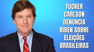 TUCKER CARLSON EXPÕE BIDEN SOBRE INTERFERÊNCIAS NAS ELEIÇÕES BRASILEIRAS ⚠️