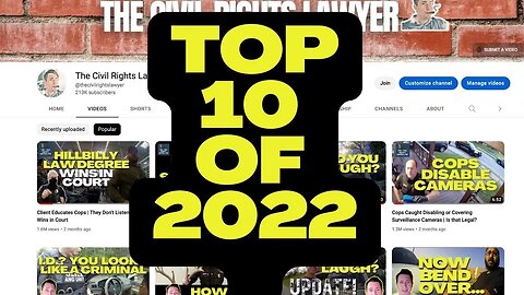 Civil Rights Lawyer’s TOP 10 From 2022