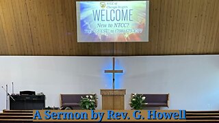 Sunday Evening Service - Rev. G. Howell 2022.10.23