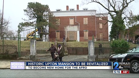Historic Upton mansion to be revitalized to become new home for the Afro-Newspaper