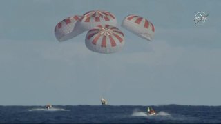 SpaceX's Crew Dragon capsule returns from ISS