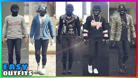 Top 5 Best Easy To Make Male Tryhard Outfits #36 (GTA Online)