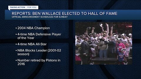 Reports: Ben Wallace elected to Basketball Hall of Fame