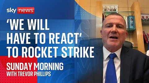 'We will have to react' to rocket strike from Lebanon, says Israeli politician | VYPER ✅