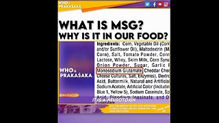 'Big Food' is causing grievous harm with MSG neurotoxins.