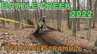 2022 Battle Creek Michigan AMA D14 Hare Scramble