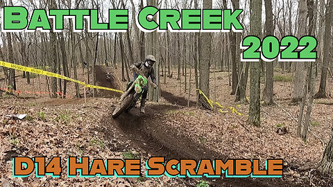2022 Battle Creek Michigan AMA D14 Hare Scramble