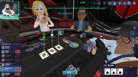 VR Poker And Fireworks