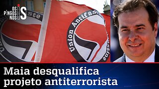 Projeto quer classificar grupo Antifa como terrorista