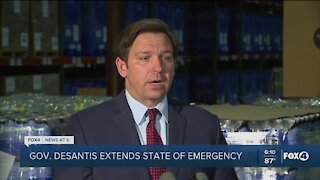 DeSantis extends Florida's state of emergency again