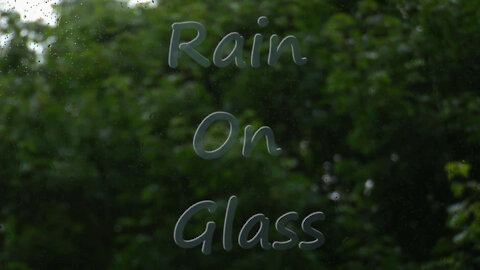 Rain On Glass 3 Hours - Relaxing Sounds for sleep