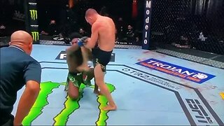Petr Yan loses UFC title due to illegal knee on Aljamain Sterling
