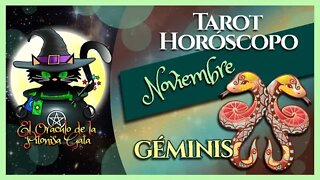 🌸GÉMINIS🌸noviembre 2022🧙‍♂️ 🆃🅰🆁🅾🆃 Predicción signos del HORÓSCOPO 😺