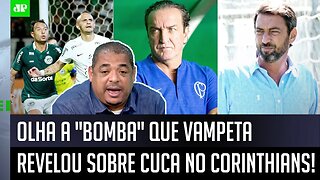 "É INFORMAÇÃO FORTE, CARA! O Cuca CHAMOU o Duílio ontem e..." Vampeta REVELA BOMBA sobre Corinthians