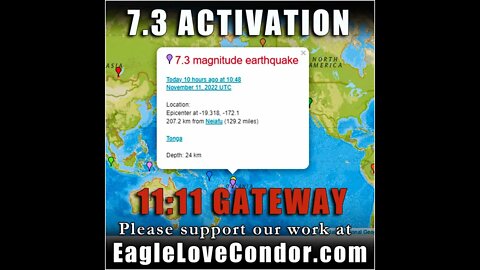 11:11 Gateway ~ Massive 73 Activation ~ Heaven on Earth