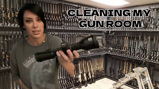 Cleaning my gun room