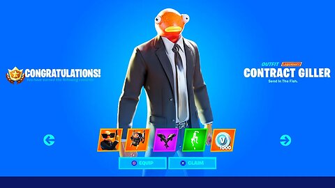 How To Get CONTRACT GILLER Skin in Fortnite! (Agent Fishstick)