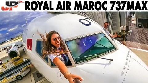 Royal Air Maroc 737MAX & 737NG Cockpit to Dakhla & Paris