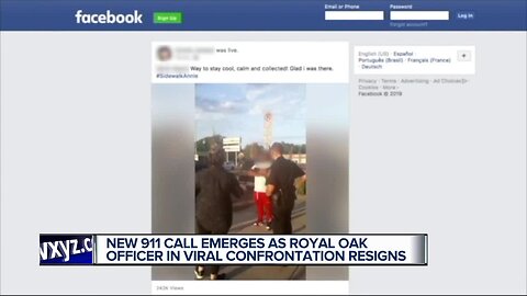 Royal Oak officer who questioned black man after white woman claimed he was staring at her resigns