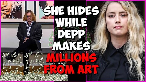 Johnny Depp making MILLIONS while She hides with fake name.
