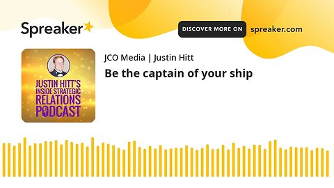 Be the captain of your ship