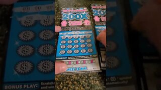 HUGE Winning Scratch Off Lottery Ticket 200X Kentucky Lottery!
