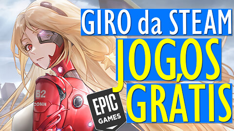 JOGO GRÁTIS da EPIC GAMES, NOVO RPG FREE TO PLAY na STEAM e AS DATAS de TODAS as STEAM SALES de 2022