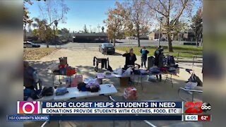 Blade Closet helps students in need
