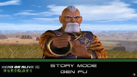 DEAD OR ALIVE 2: Ultimate - Story Mode: Gen Fu