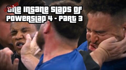 *One Of The Worst Ko's Ever* The Insane Slaps Of PowerSlap 4 - Part 3 #reaction