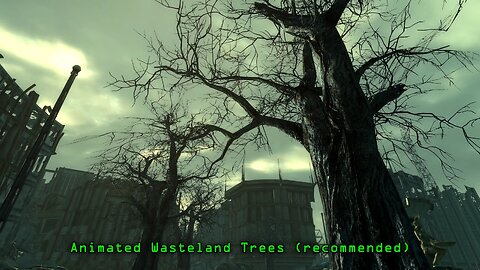 Fallout 3 Mods - Animated Wasteland Trees by Ashens2014