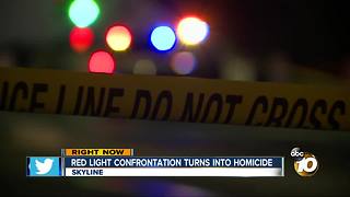 Red light confrontation turns into homicide
