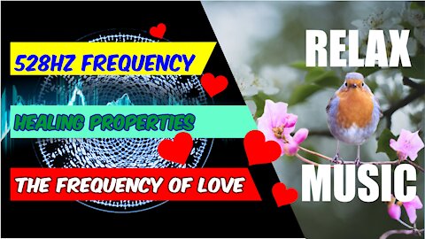 The 528 Hz frequency, Used to heal and get peaceful sleep - the frequency of love