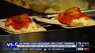 Baltimore County Restaurant Week begins Friday