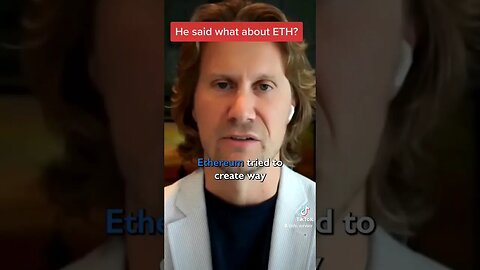 He called Ethereum a Ponzi ❓ #shorts #crypto #eth #btc #bitcoin #news #blockchain #money #cryptonews